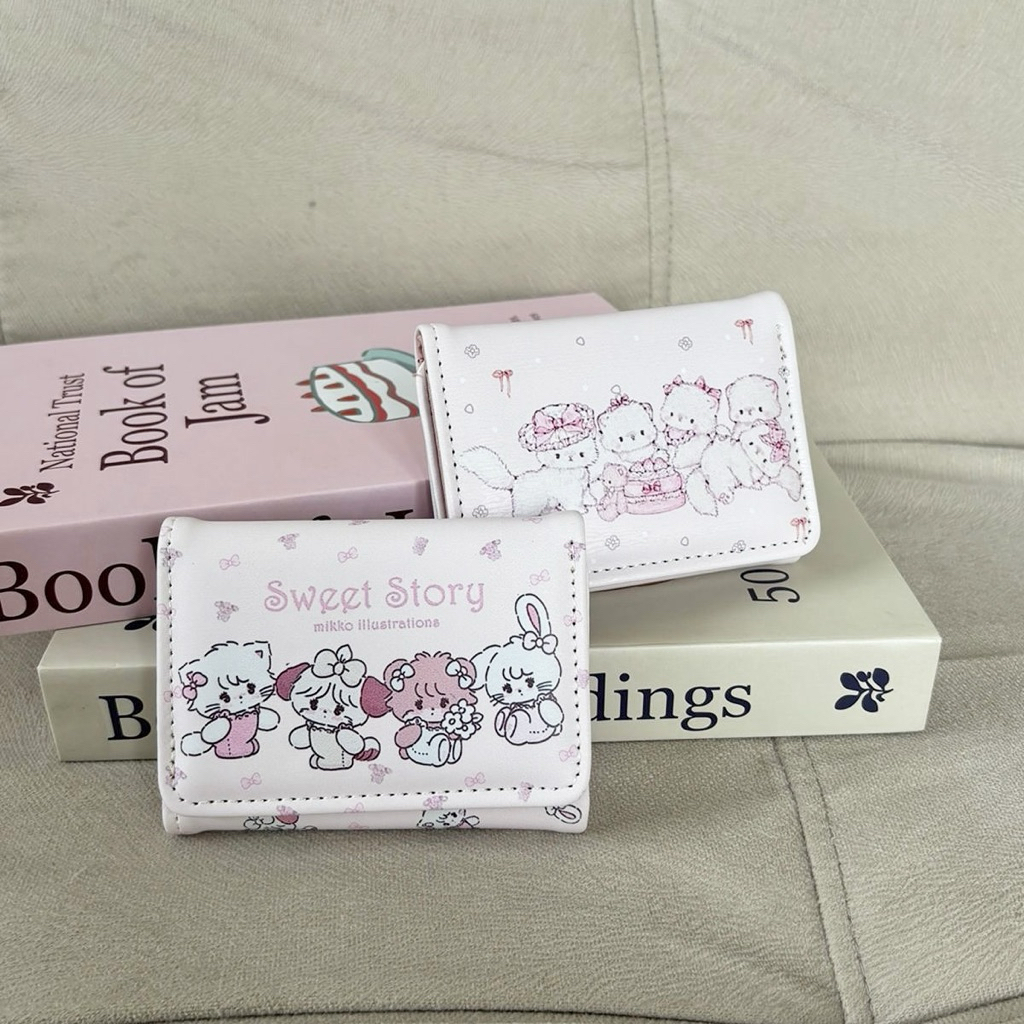 Mocorie - Narwhalic coquette Ribbon Wallet / coquette Ribbon Wallet / Pink Ribbon coquette Wallet / 