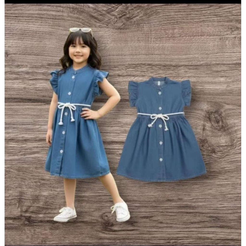 WAIST STRAP DRESS: 1-4 ปี