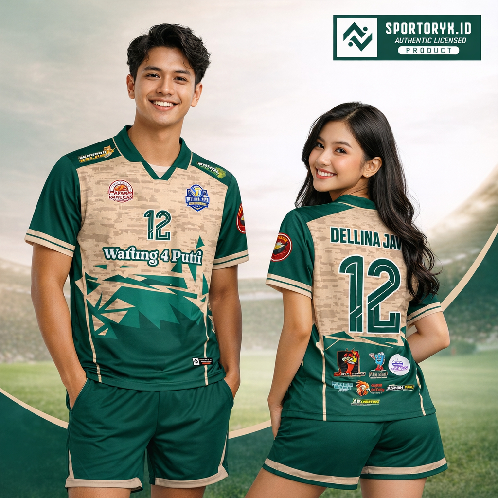 FUTSAL VOLLEYBALL AND FOOTBALL JERSEYS สามารถเป็นคําบรรยาย