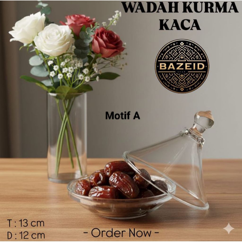 แก้ว DATE PLACE // MINI GLASS TAJINE // แก้ว CANDY JAR