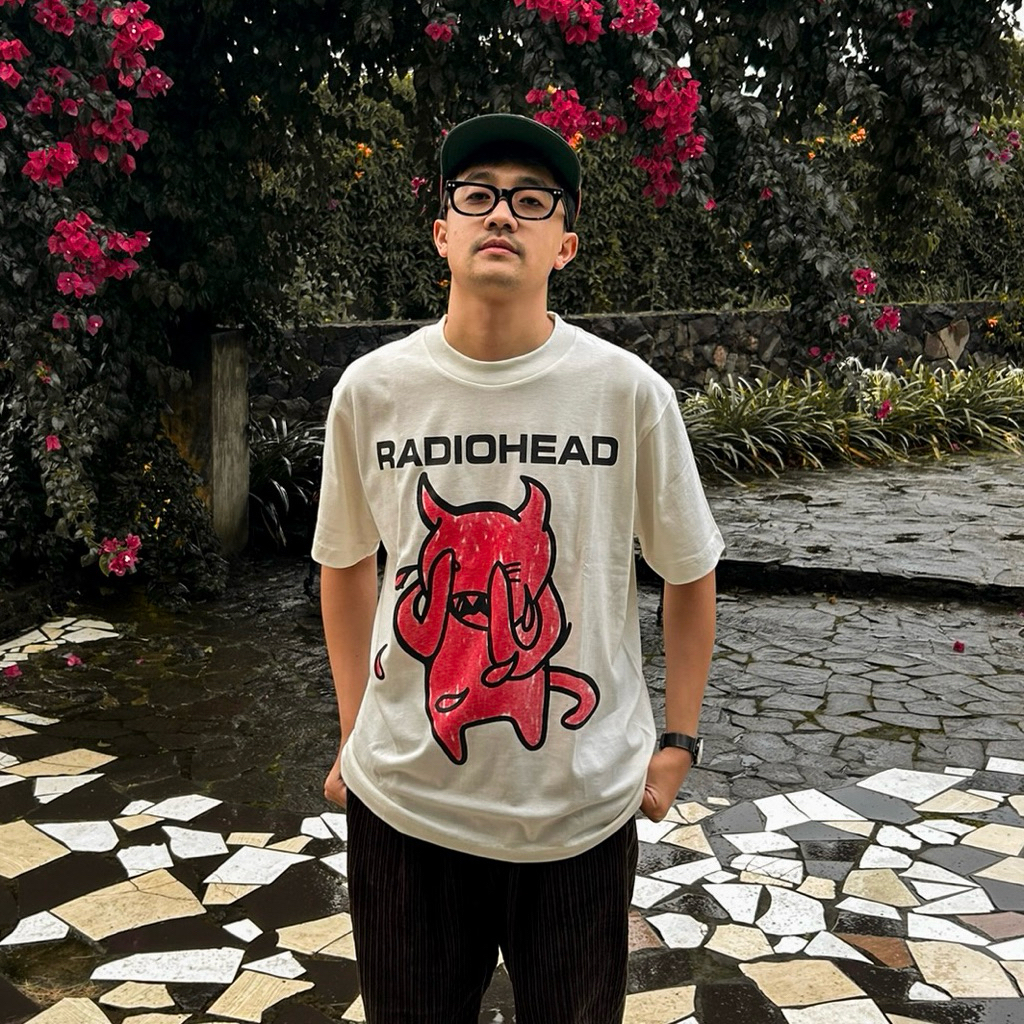 เสื้อยืดวงวิทยุ - Devil May Cry Tshirt Broken White Vintage Look