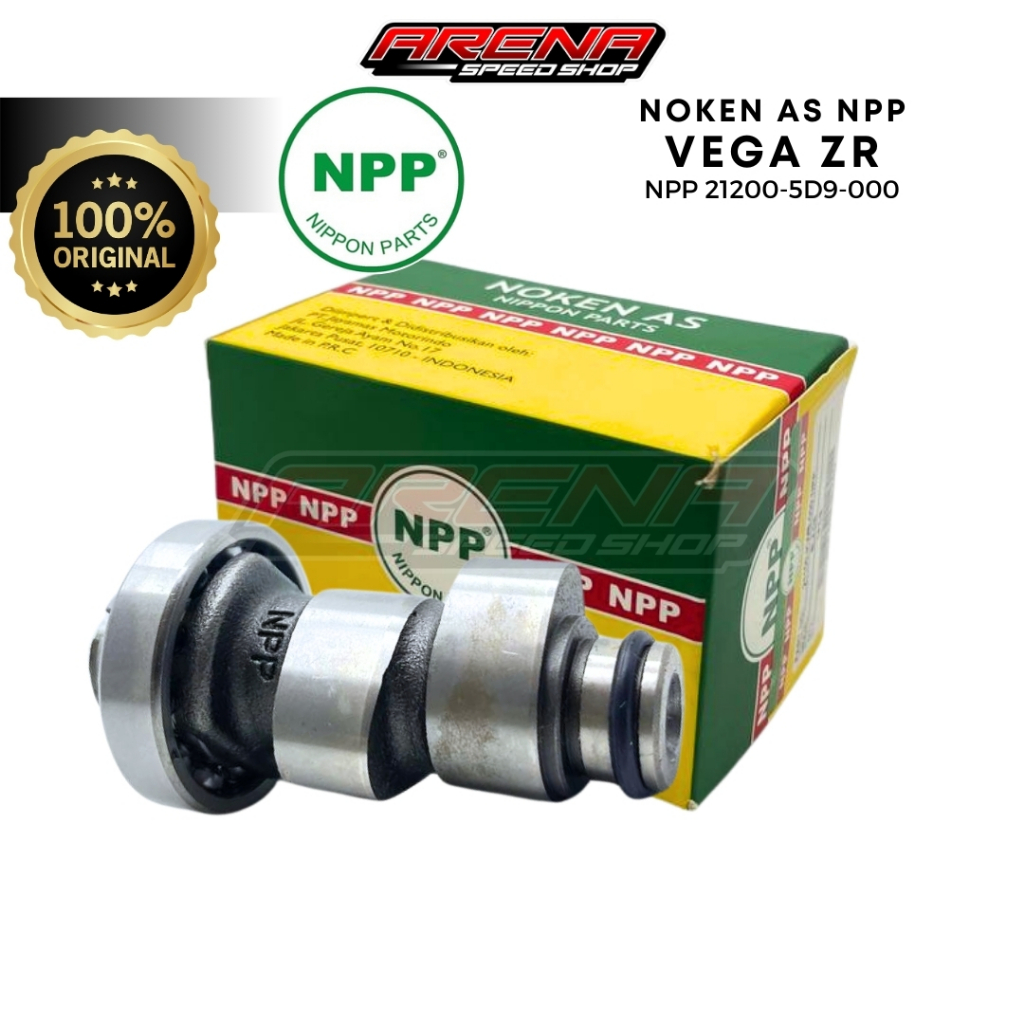 NPP 21200-5D9-000 Camshaft Jupiter Z1 - Camshaft Vega ZR ชิ้นส่วน Nippon ดั้งเดิม