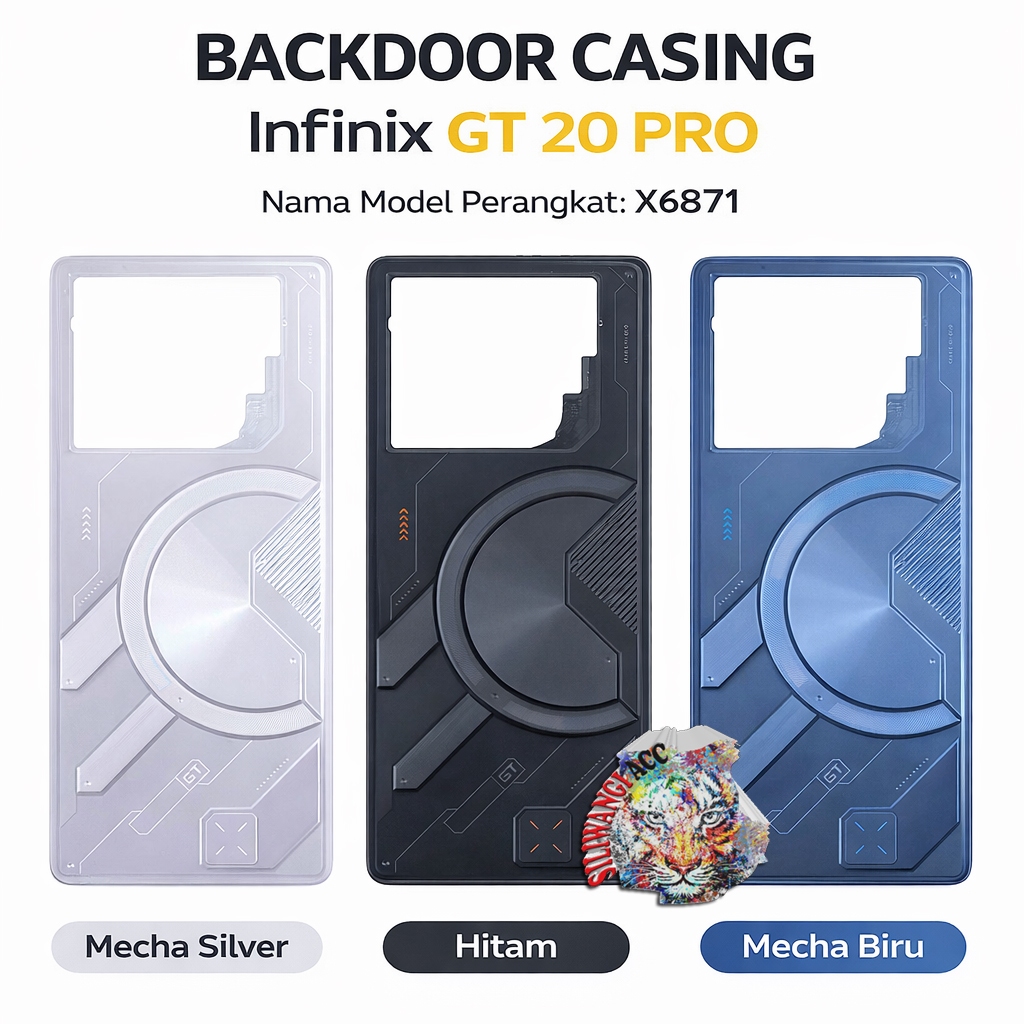 เคส Infinix GT 20 Pro Backdoor ของแท้ X6871
