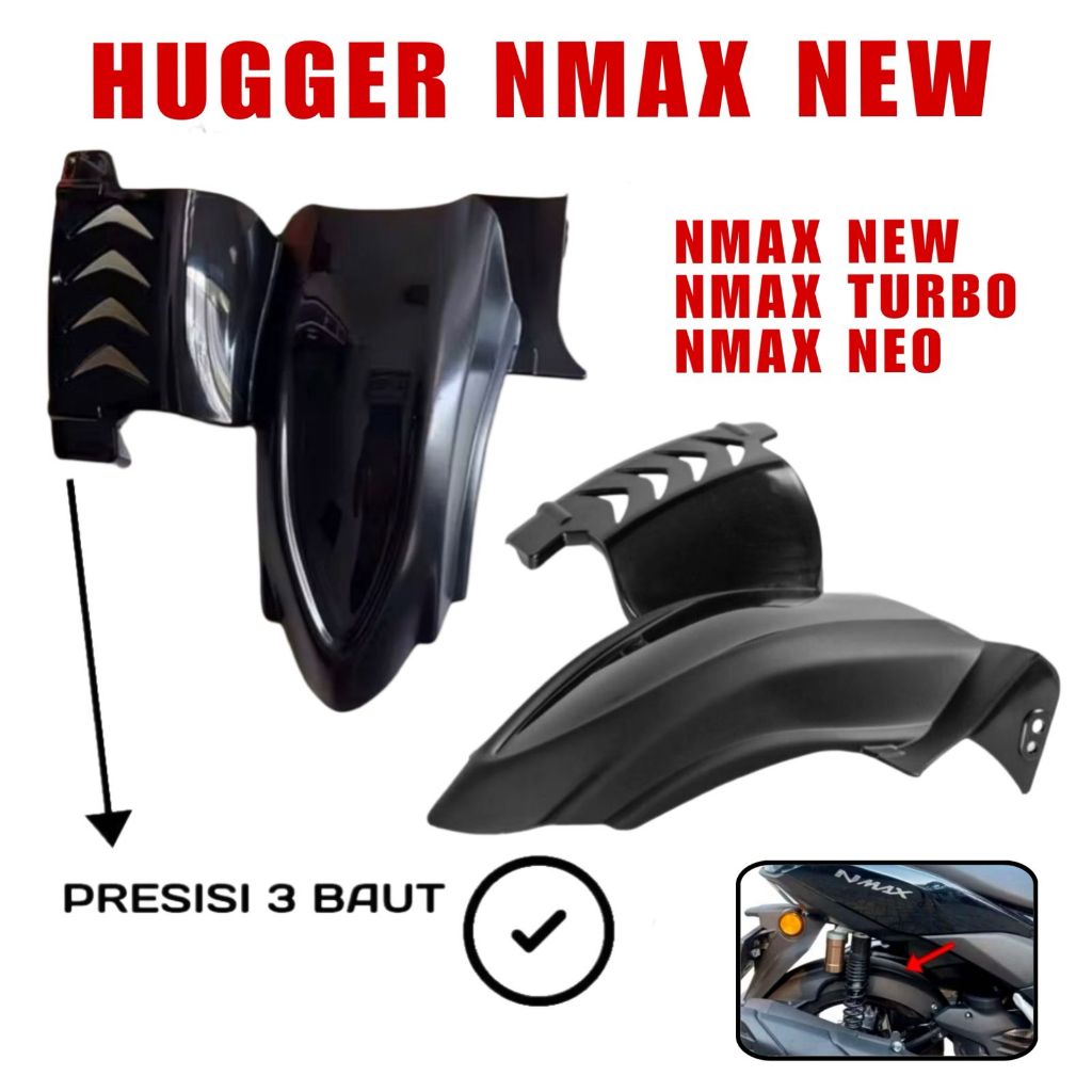 บังโคลนใต้ท้อง Nmax New Nmax Turbo Nmax Neo 2024-2025 บังโคลนใหม่ล่าสุด