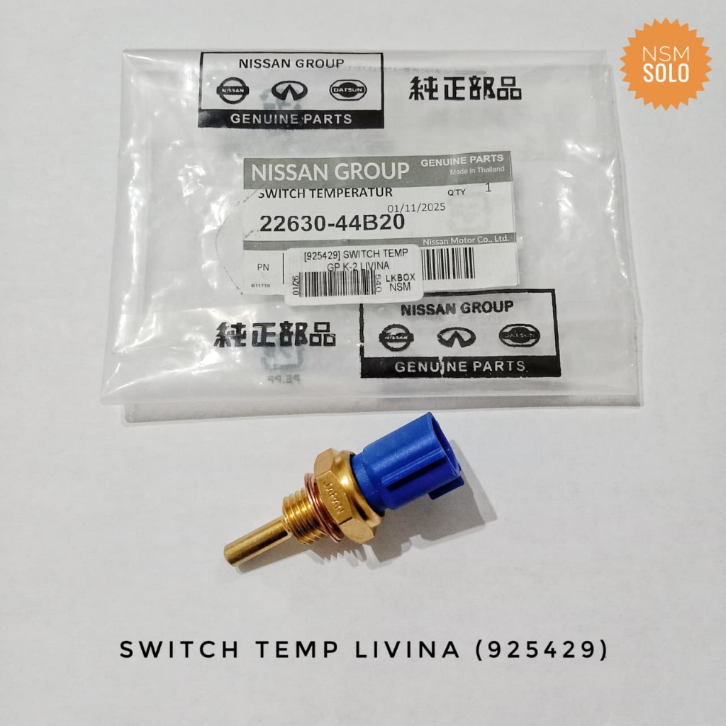MESIN TEMPERATURE SWITCH - LIVINA XTRAIL SERENA เครื่องยนต์ TEMPERATURE SWITCH 22630-44B20 เดิม