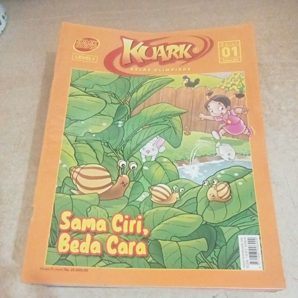 QUARK SCIENCE OLYMP COMICS CLASS