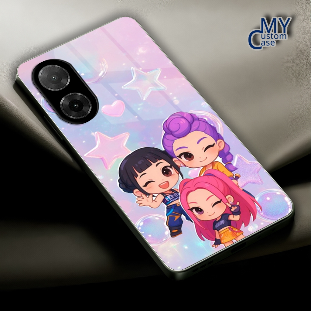 {MCC447} Softcase Glitter REDMI A1 4G 4A 5A 5X 6A 7A 8 NOTE8 8PRO 9PRIME 9T 9C Casing Glossy Glass C