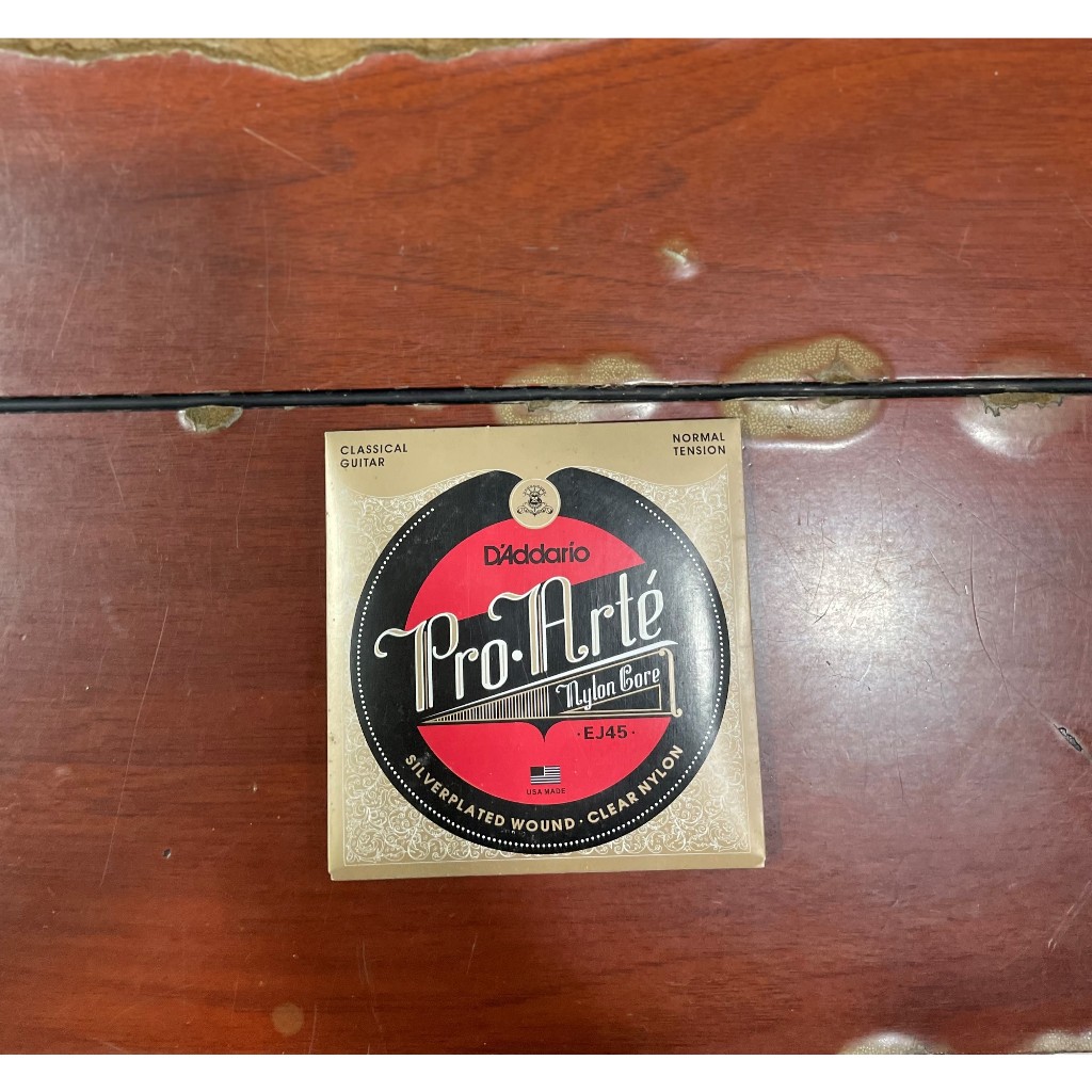 D'ADDARIO Original DADARIO EJ45 PRO ARTE สายกีต้าร์คลาสสิกแกนไนลอน