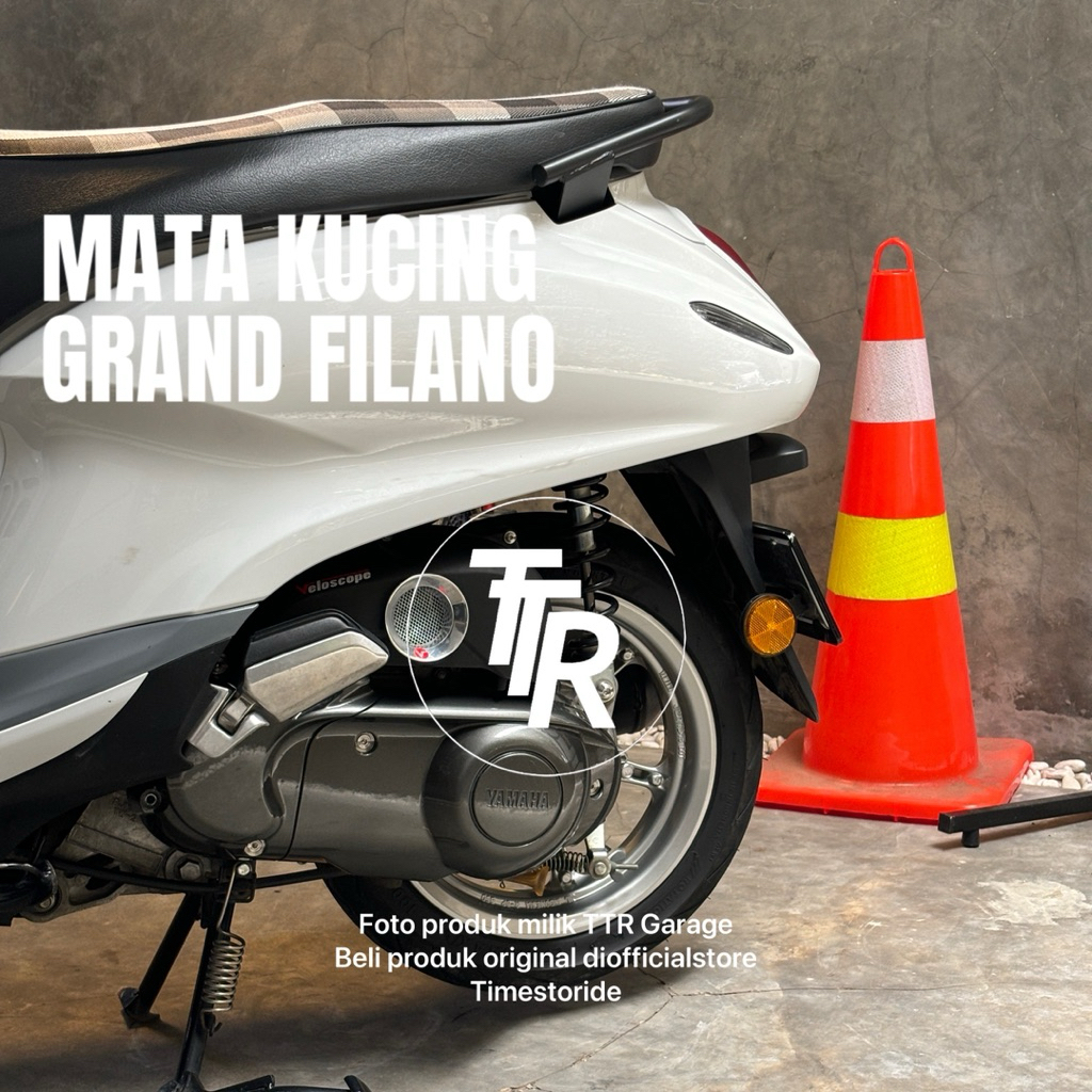 MATA Yamaha grand filano อะไหล่บังโคลนหลังแบบสะท้อนแสงตาแมว | ตาแมวฟีลาโน่