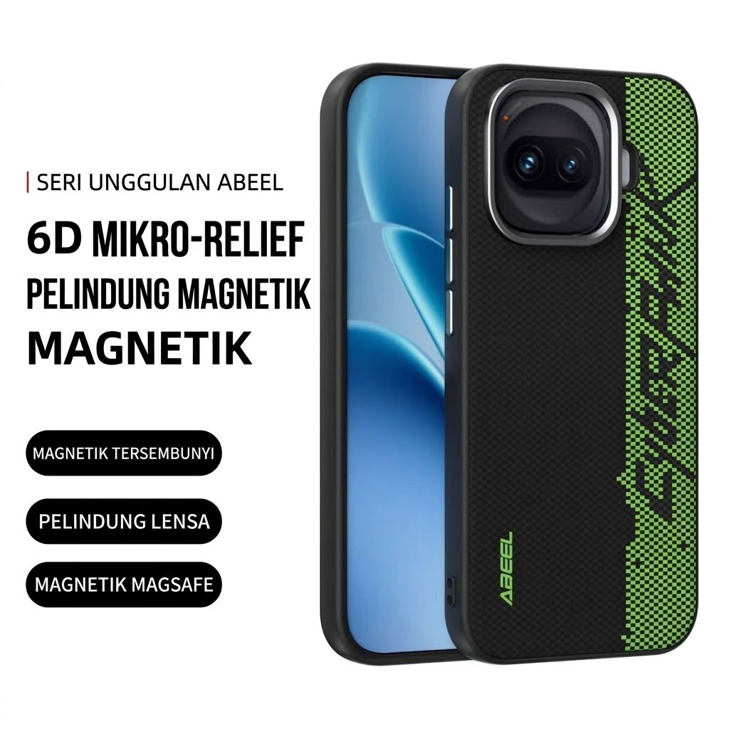 เคส Cyberpunk Hybrid สําหรับ iQoo 15R