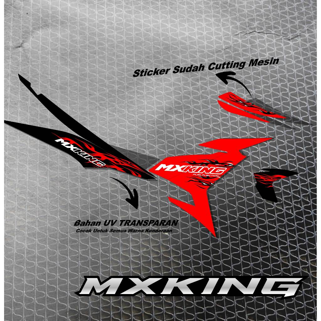 COOL DESIGN สติ๊กเกอร์ YAMAHA MX KING STRIPING! CODE a27
