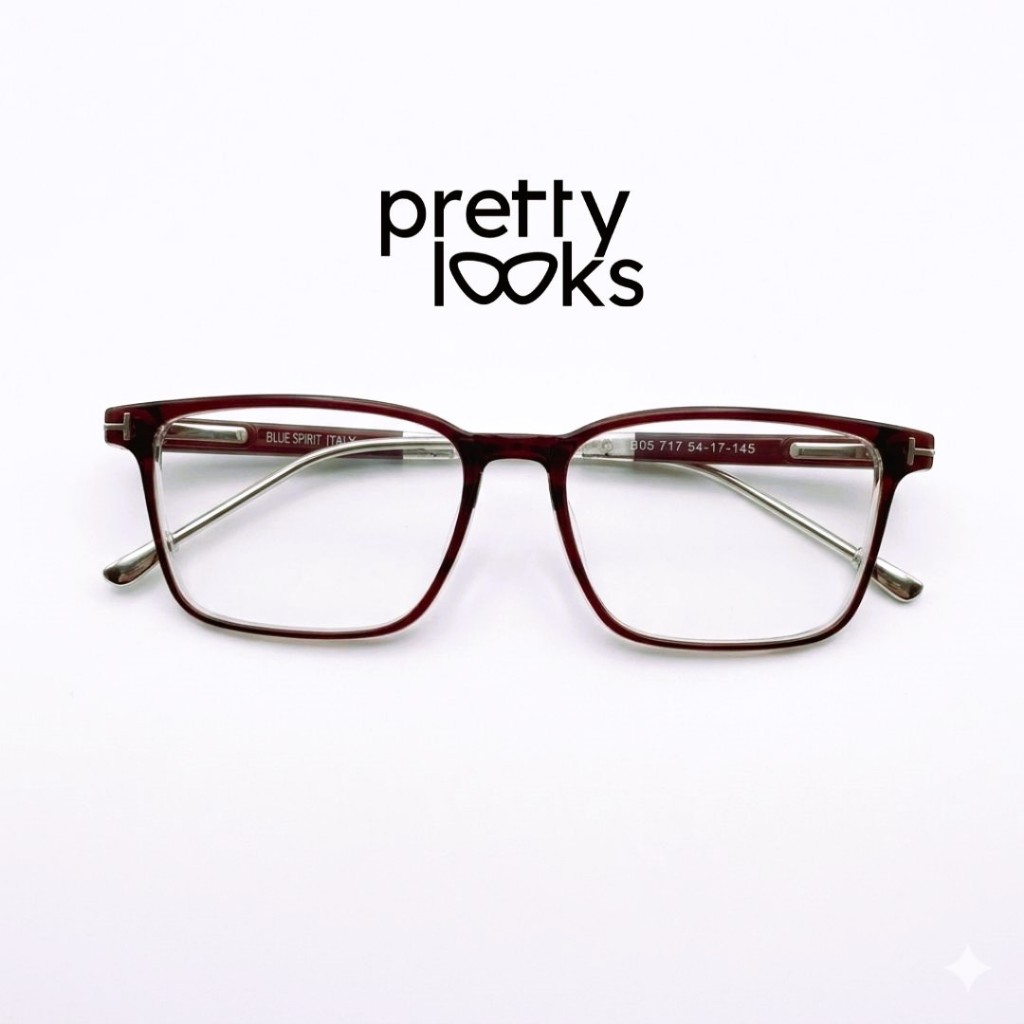 PREMIUM BLUE SPIRIT Frame B05-717 - คอนแทคเลนส์มาตรฐานขอ - Minus/Cyl/Normal - CRMC/Blueray/Photochro