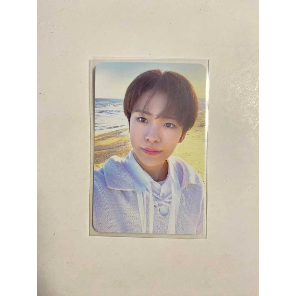 Photocard อย่างเป็นทางการ Yushi Wish Station MD รางวัล pc yushi nct wish
