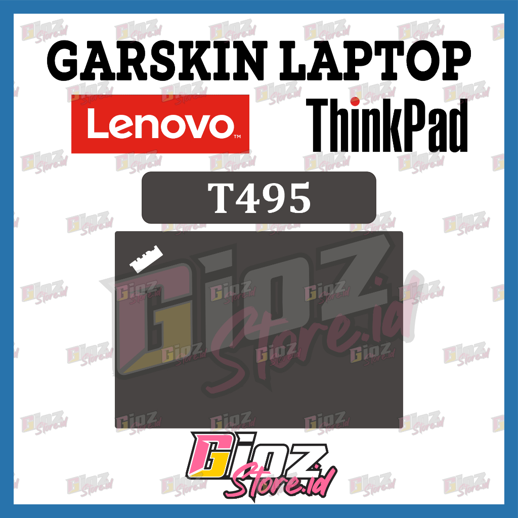 สติ๊กเกอร์ป้องกันผิวแล็ปท็อป T495, T495s Garskin