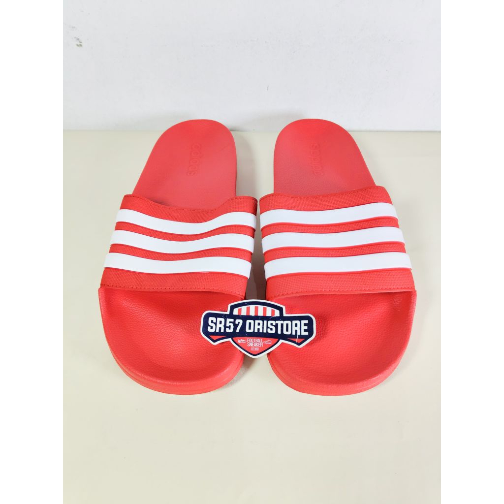 Adds Adiltte Shower Vivid Red รองเท้าแตะ