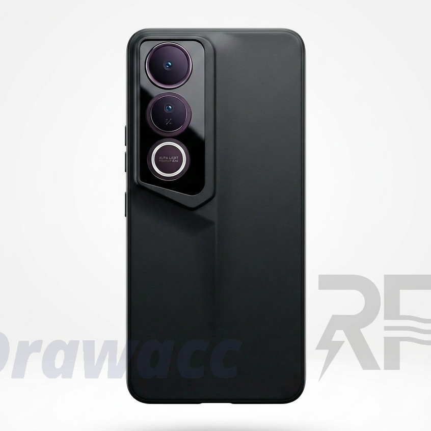 Vivo V50 Lite 4G/5G Softcase สีดําใบมีดป้องกันกล้องเคส Hp Vivo V50 Lite 4G/5G