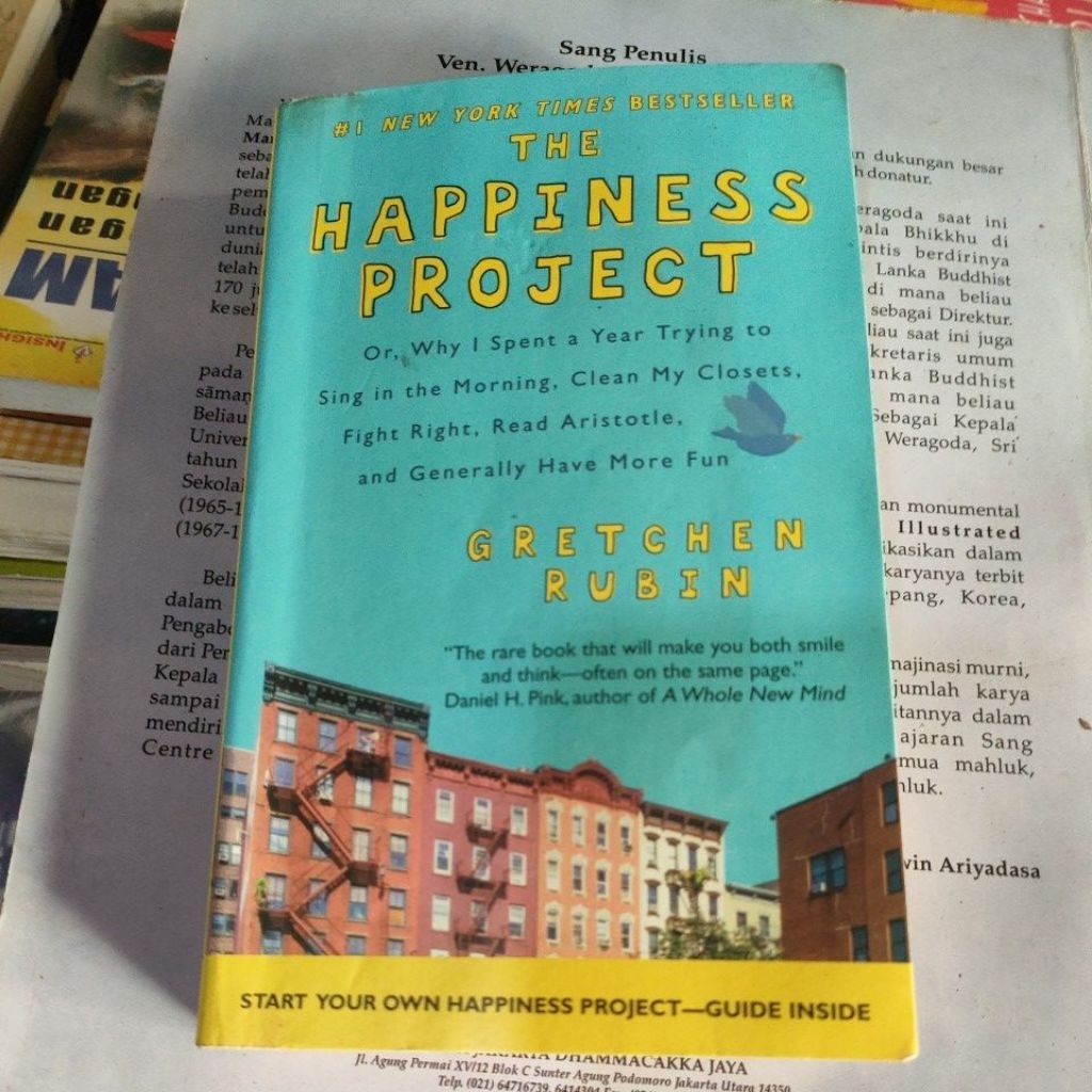 นวนิยายโครงการแห่งความสุข โดย Gretchen Rubin