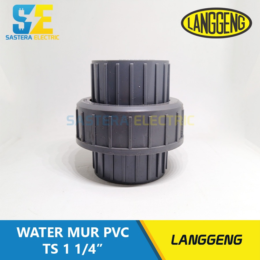 Watermur 1 1/4" นิ้ว TS Langgeng / Water Mur 1 1/4" PVC / Mur Union 1 1/4 x 1 1/4 / Watermor 1.25"