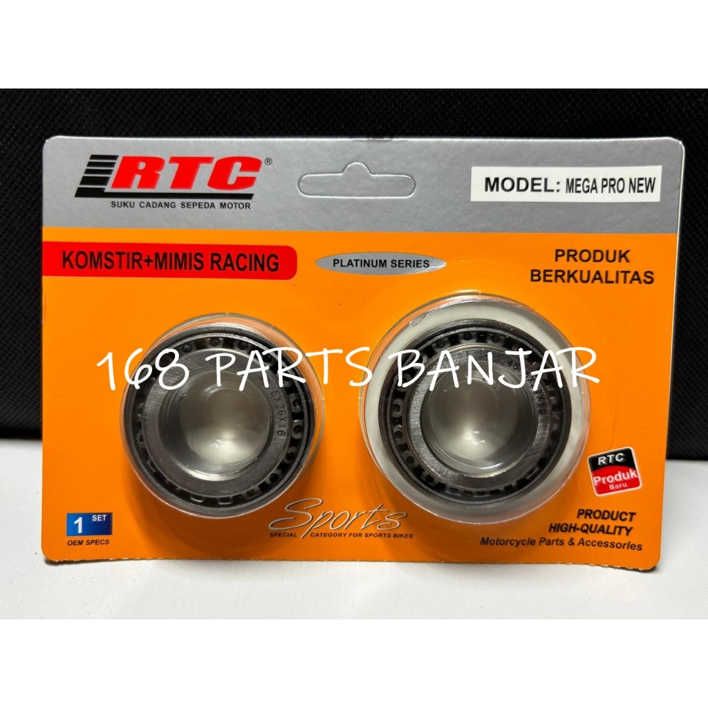 Rtc คอพวงมาลัย Kones คุณภาพระดับพรีเมียม Racing ชามแฮนด์ Honda Mega Pro ใหม่ / CRF 150 / Verza / CBR