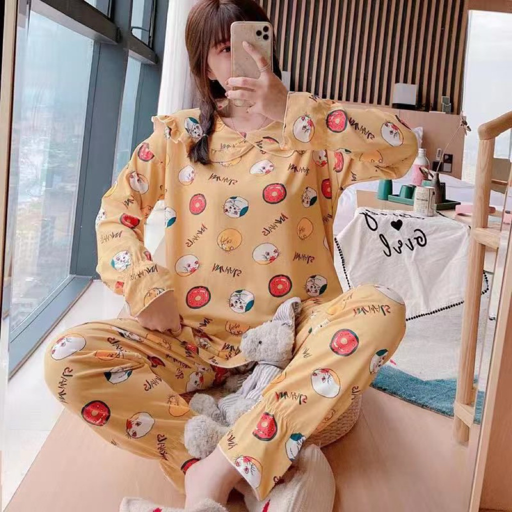 PAJAMA SET LONG SLEEVE LONG PANTS / IMPORTED PAJAMA / PREMIUM