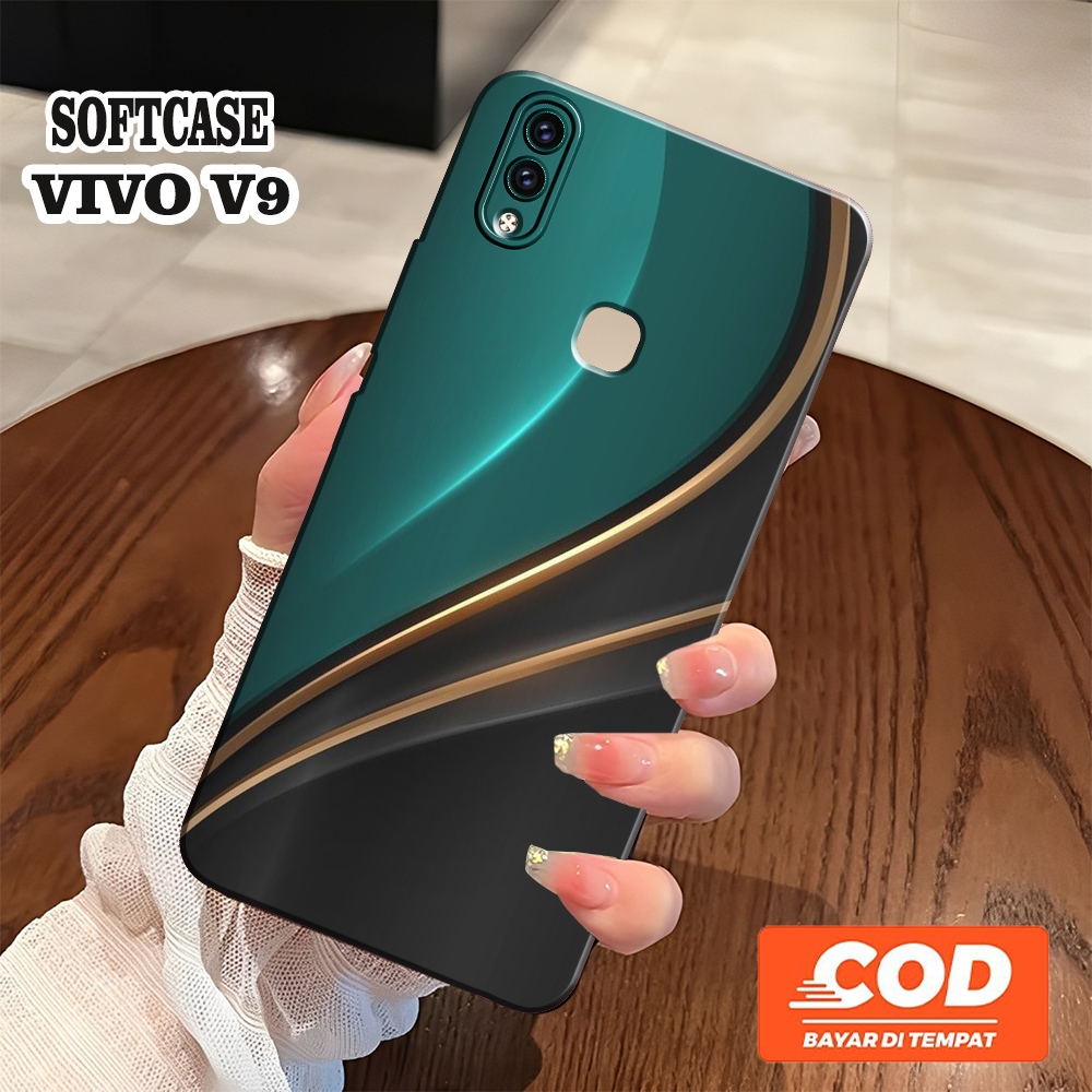 [JBCASE] ใหม่ล่าสุด VIVO V9 / VIVO V9 YOUTH SOFTCASE - Camera Protection - Aesthetic Case - macaroon