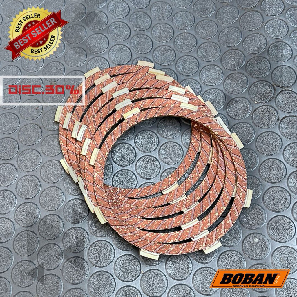 RX KING BOBAN CLUTCH PLATE SET 6 ชิ้น RX KING RXK RXS CLUTCH CLOTH