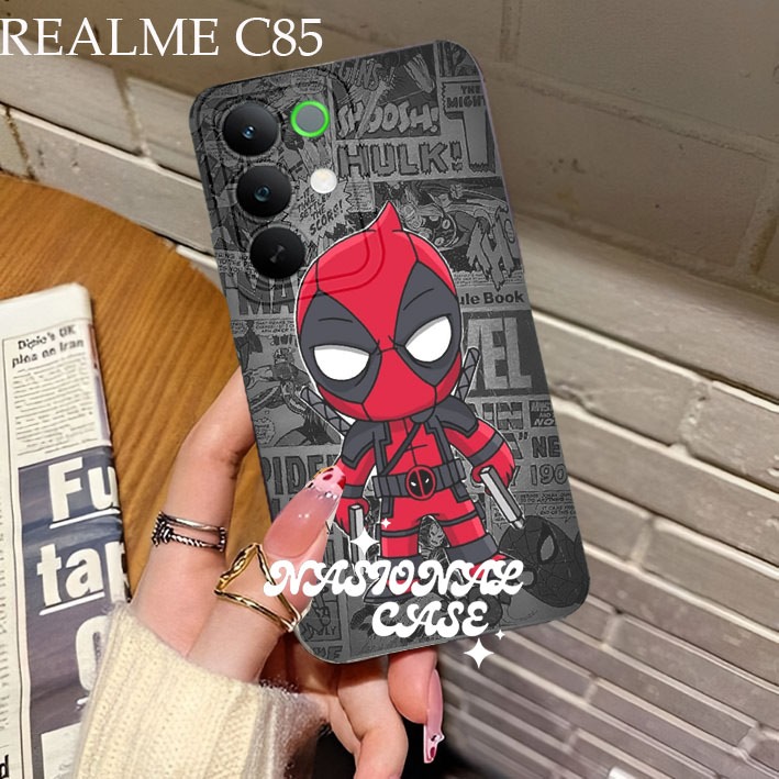 Kessing สําหรับ Realme C85 4G/5G - 15X Softcase Procamera Silicon spiderman Motif เท่ ล่าสุด เท่ con