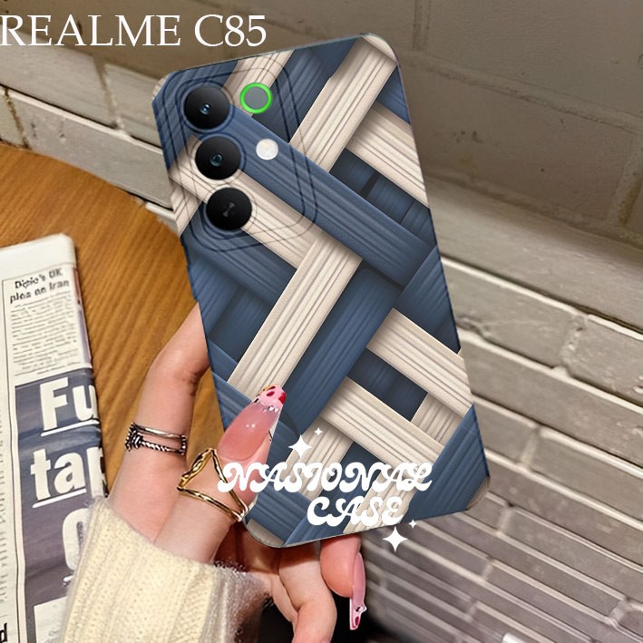 เคสสําหรับRealme C85 4G/5G - 15X Softcase Procamera Siliconบทคัดย่อ Motif Coolล่าสุด Cool Currentโทร