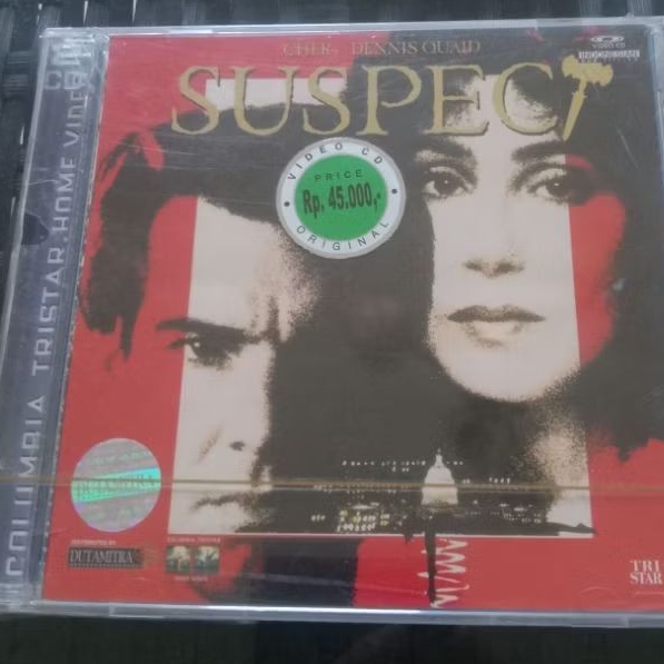 VCD Original SUSPECT feat LIAM NEESON อินโดนีเซียข้อความ SEALED