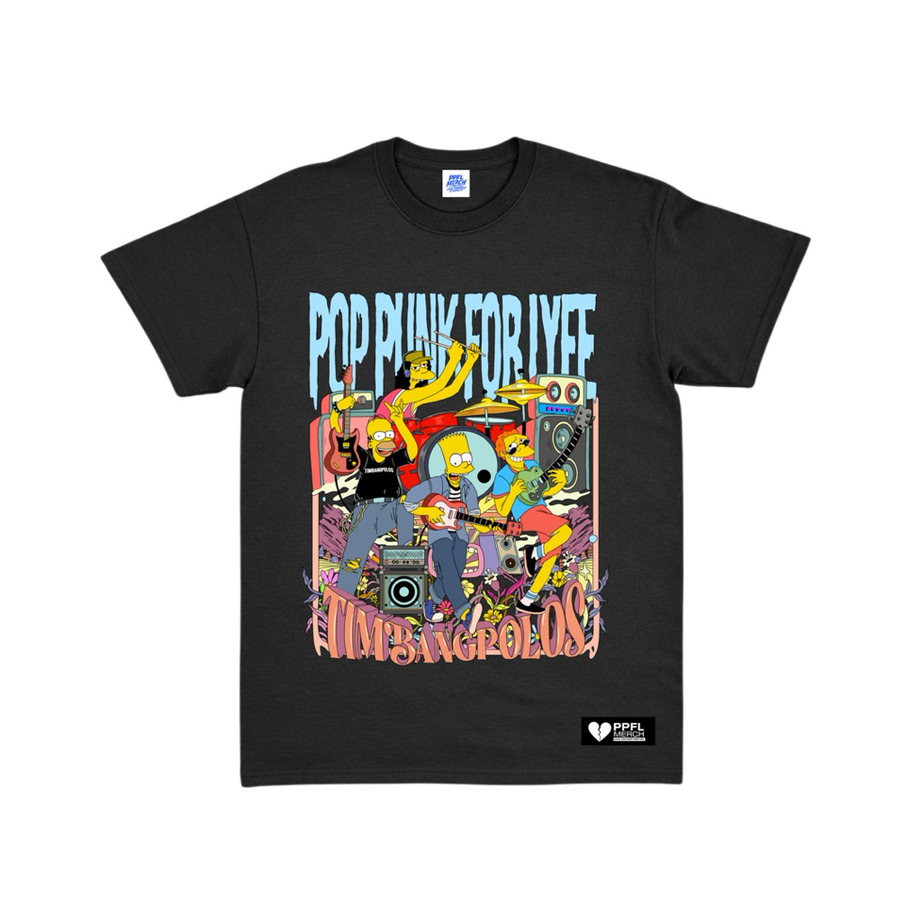 เสื้อยืด PPFL x Weightpolos | เสื้อยืด Pop Punk สําหรับ Lyfe Simsons