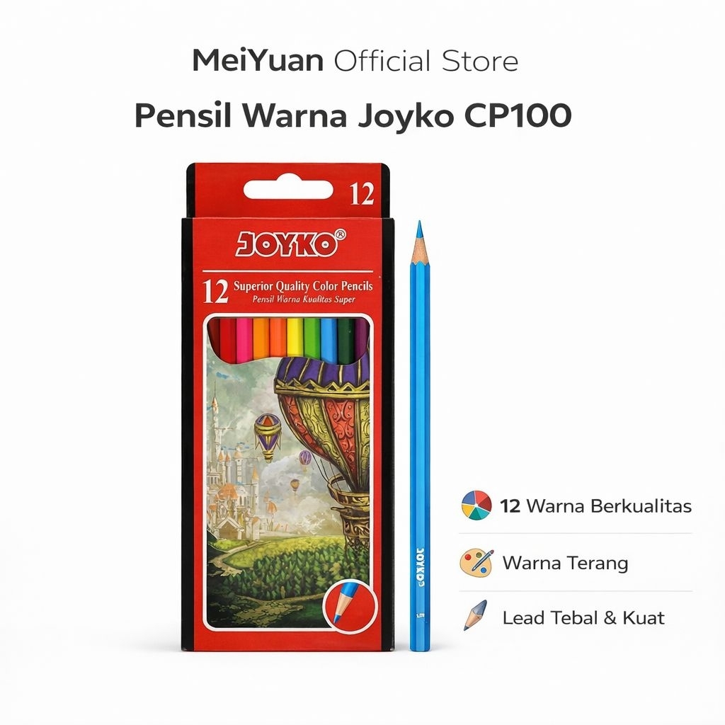 Joyko CP100 12 ดินสอสียาว CP-100 - MY