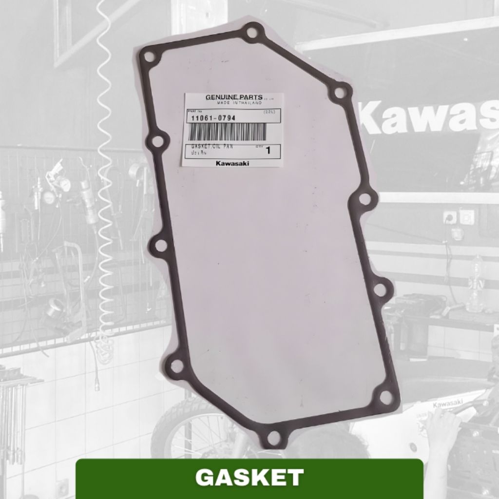 ปะเก็นกระทะน้ํามันเก่า Ninja 250 Fi, Z250 Fi - อะไหล่ Kawasaki ดั้งเดิม (11061-0794)