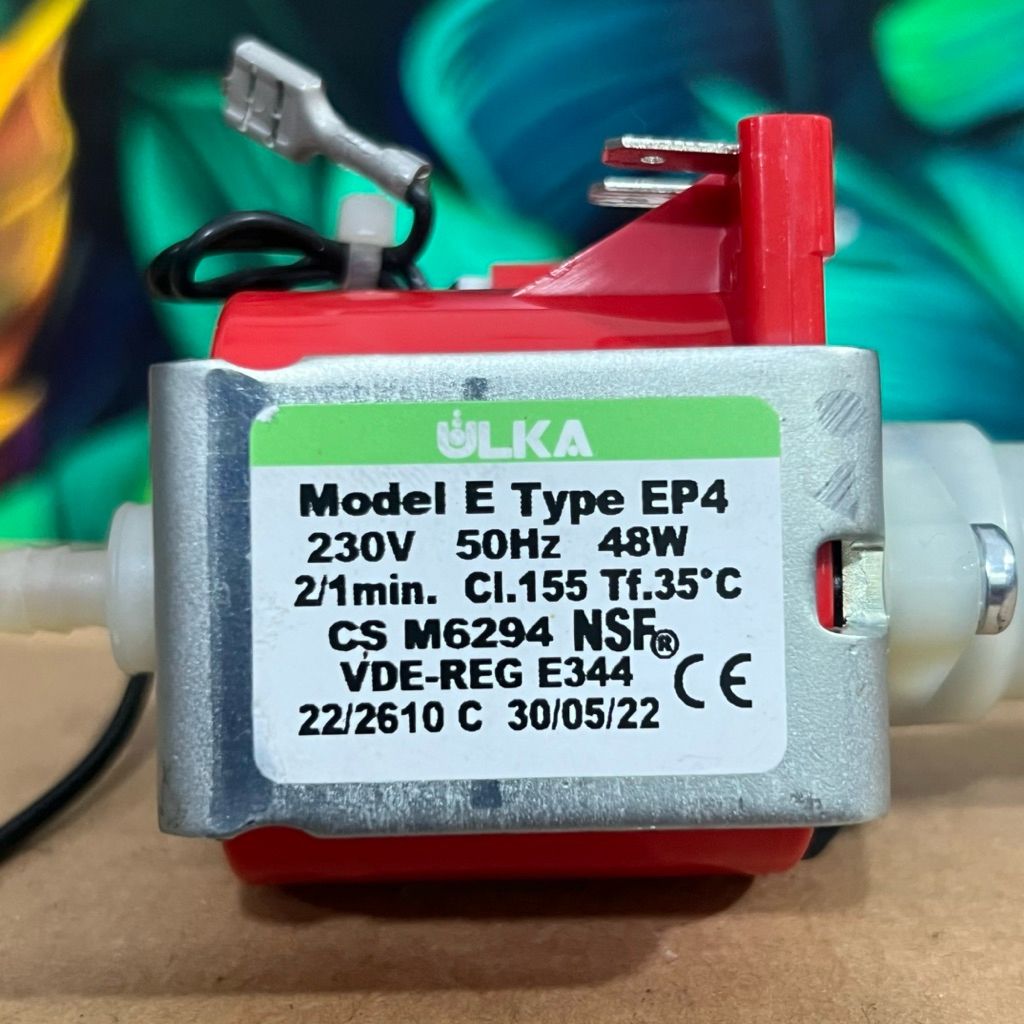 MESIN Ulka EP4 ปั๊มเครื่องชงกาแฟ สภาพใช้งาน