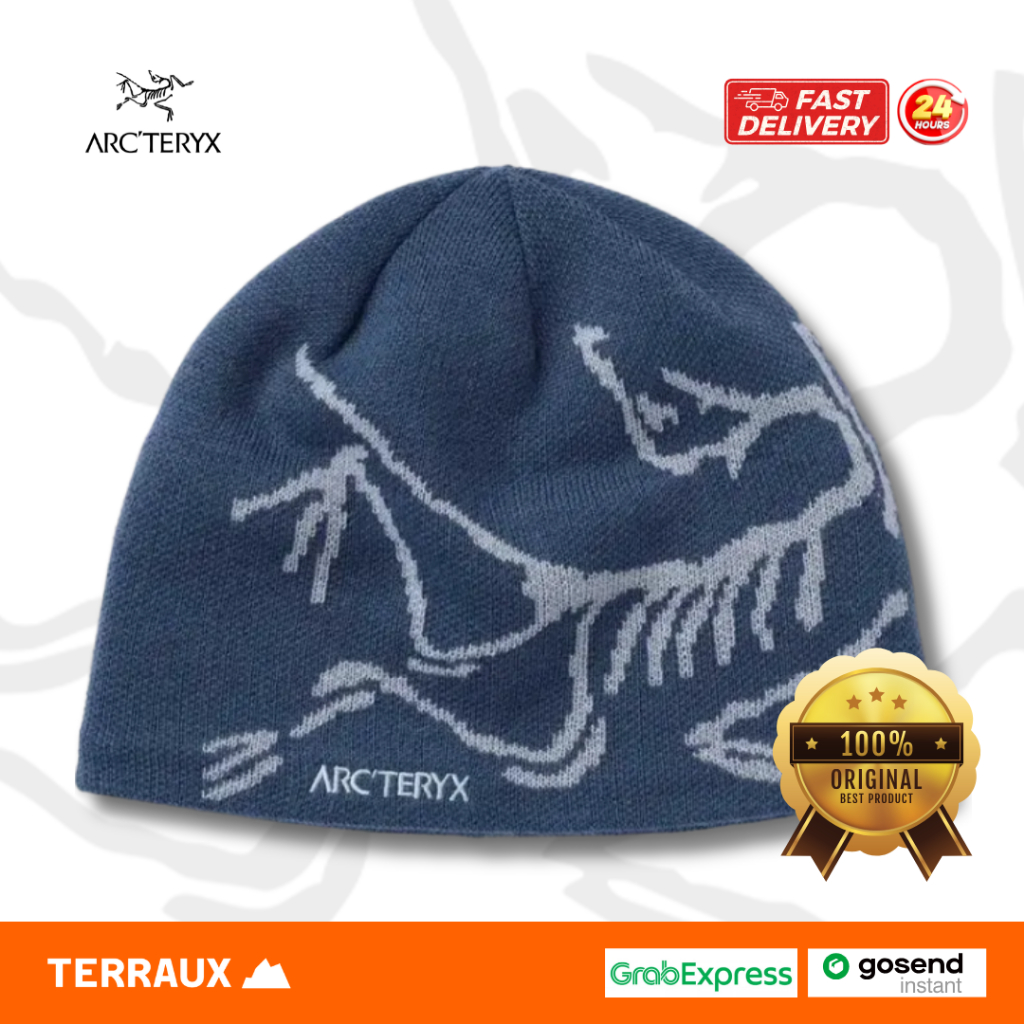 Beanie Head Arcteryx Authentic Bird Head Toque Arcteryx Original - สีน้ําเงิน (Moonlit Lucent)