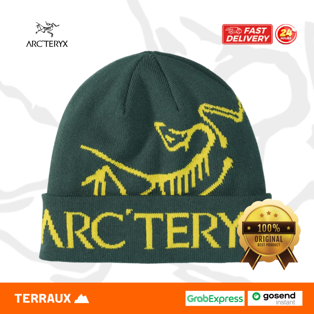 Beanie Arcteryx Original Bird Word Toque - สีเขียว (Pytheas/Lampyre)