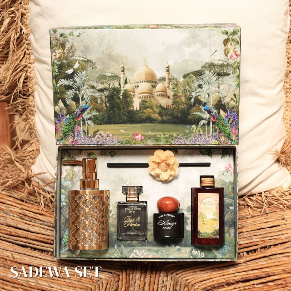 LILIN Eid Hampers 2026 Eid Al-Fitr Eids ของขวัญ Eid พัสดุ Eid 2026 Hardbox แห้งเค้กกระเป๋าเทียน