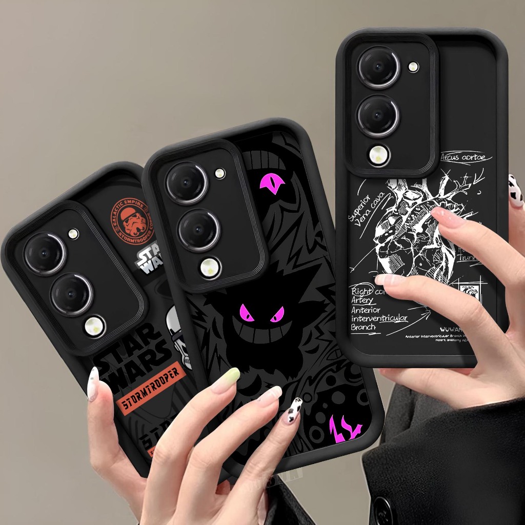 Softcase Procamera นูน Vivo Y04 Y04S Y19S GT โทรศัพท์ทุกประเภท - ปลอกยาง Vivo Y04 Y04S Y19S GT - เคส