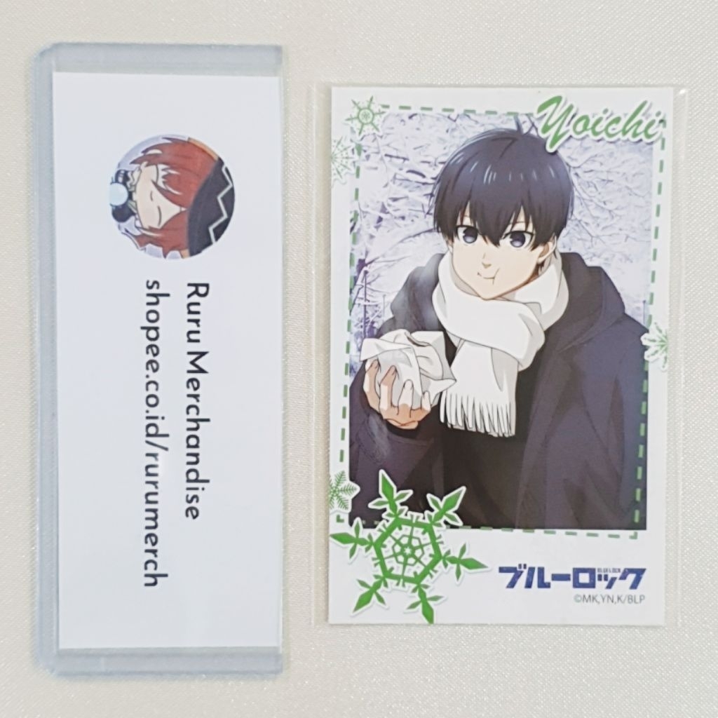 Blue Lock Mannequin Winter Card Isagi