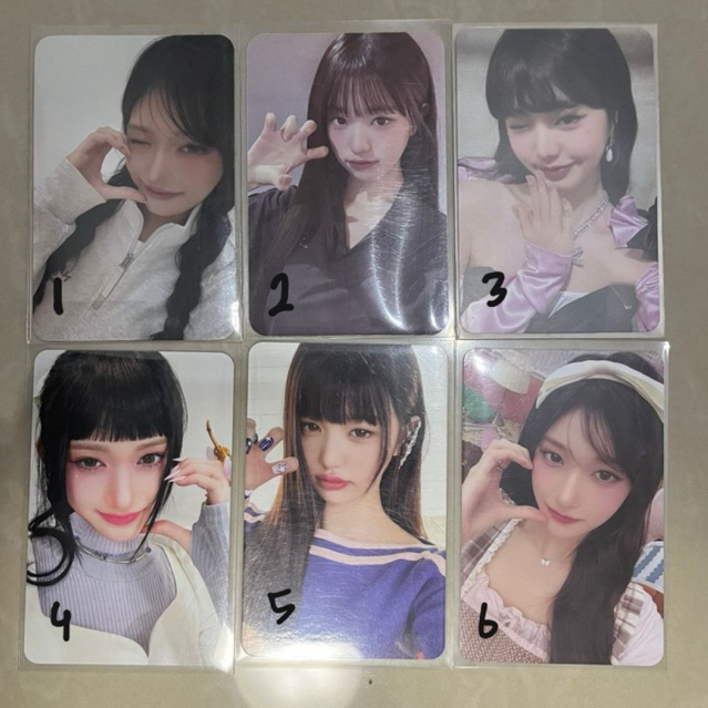 Photocard อย่างเป็นทางการ ive