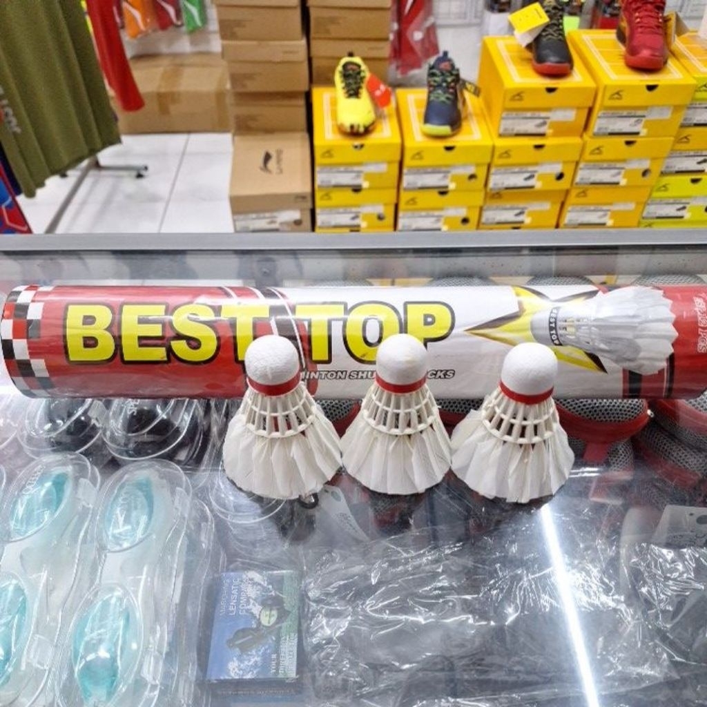 BEST TOP BADMINTON BALL CONTENDTS 12 ชิ้น / BADMINTON BALL CONTENTS 12 / BADMINTON COCK
