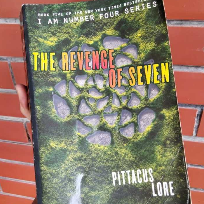 Pittacus Lore The Revenge of The Seven I am Number Four 5 หนังสือนวนิยายวิทยาศาสตร์ภาษาอังกฤษ Prelov