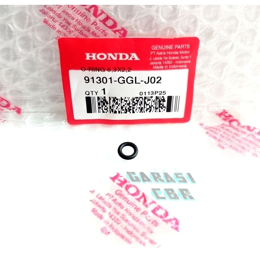 912301GGLJ02 - O Ring 6.3 2.2 Honda Matic CBR