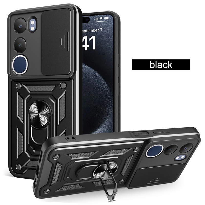 Vivo Y21D Softcase SLIDE ARMOR CAMERA PROTECTION Casing Case Hp Vivo Y21D
