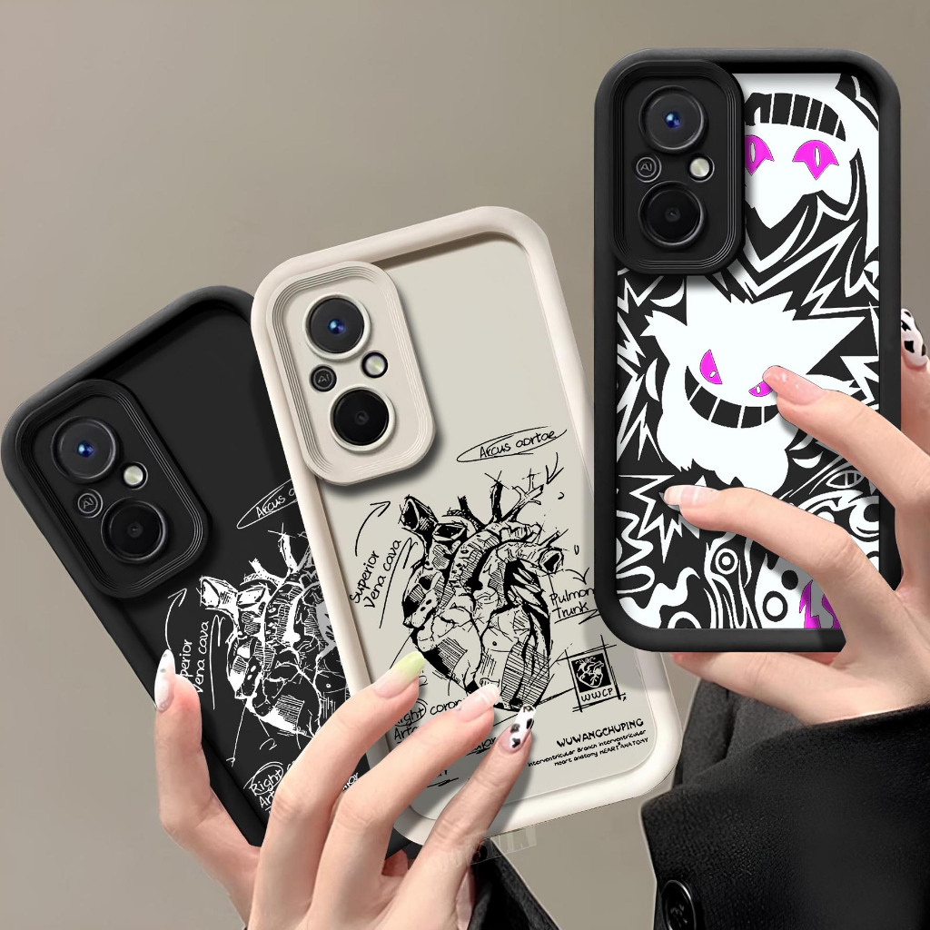Softcase Rubber Poco M5 - Poco M5 ฟิล์มกันรอยมือถือ - Poco M5 Cellphone Casing - Poco M5 เคสนูน - Po