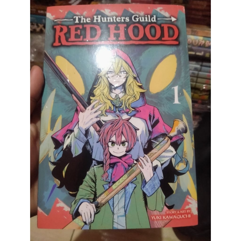 การ์ตูนมังงะนําเข้า The Hunters Gild Red Hood 1 Original Import Viz Media ภาษาอังกฤษ