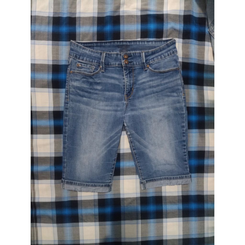 กางเกงขาสั้นผู้หญิง Levis Denizen SZ 27-30 (มีวิธีอ่านคําอธิบาย)