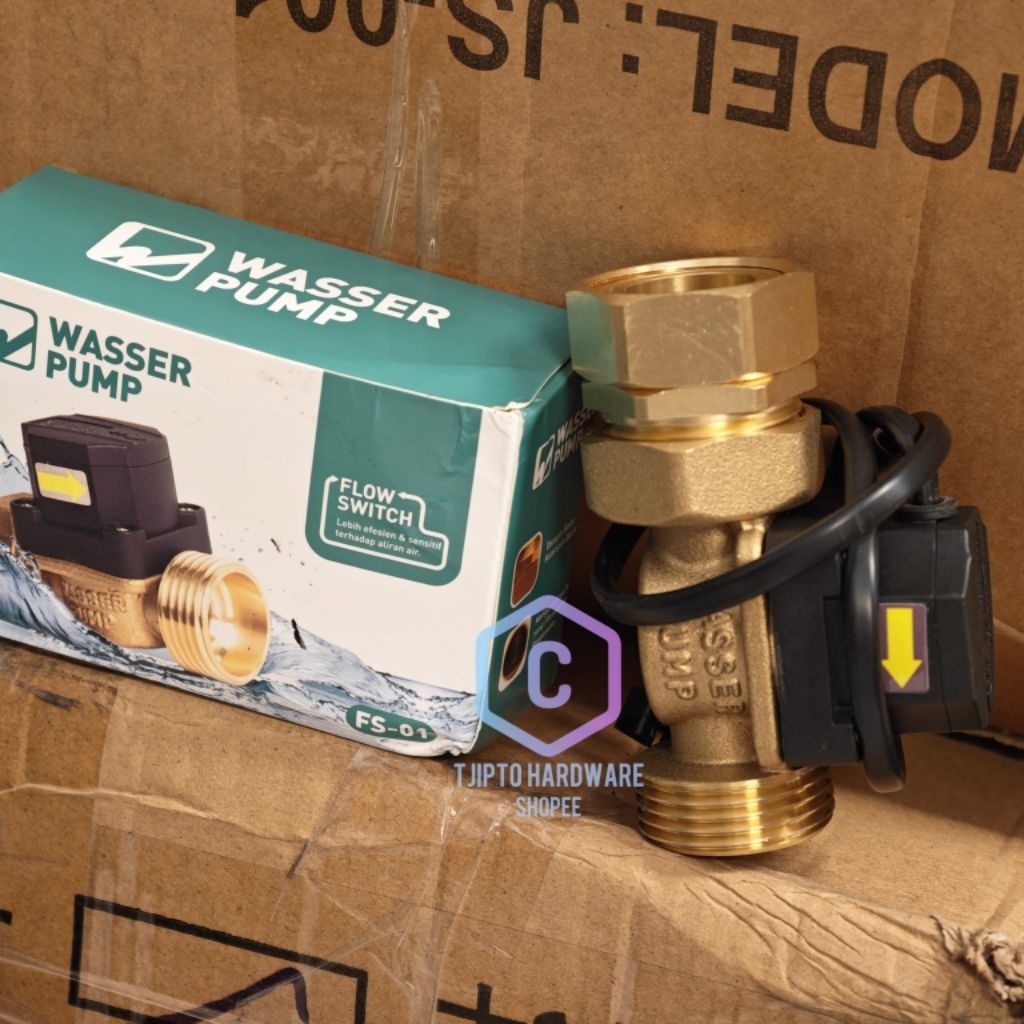 Flow Switch 1 x 1 นิ้ว Wasser ปั๊มน้ําอัตโนมัติ 1" ระบบควบคุมปั๊มอัตโนมัติ