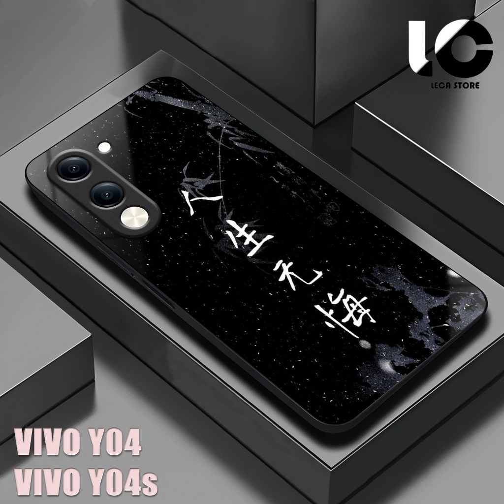 HP VIVO Y04 Softcase VIVO Y04S เคสเคลือบเงาปลอกกระจกเงาตัวป้องกันโทรศัพท์อุปกรณ์เสริมโทรศัพท์