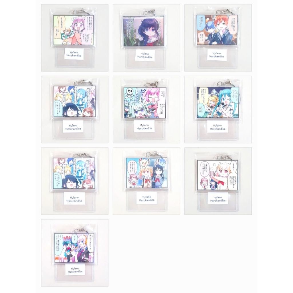 Project Sekai Chibi 4koma Manga อะคริลิค Charm