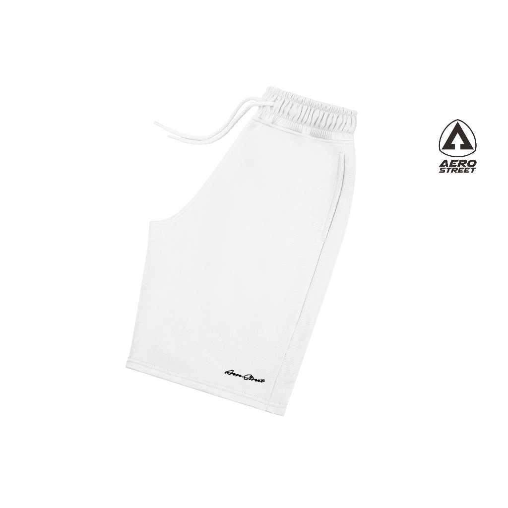 Aerostreet Jogger Shorts Madava กางเกงจ็อกเกอร์สีขาว EBAAA
